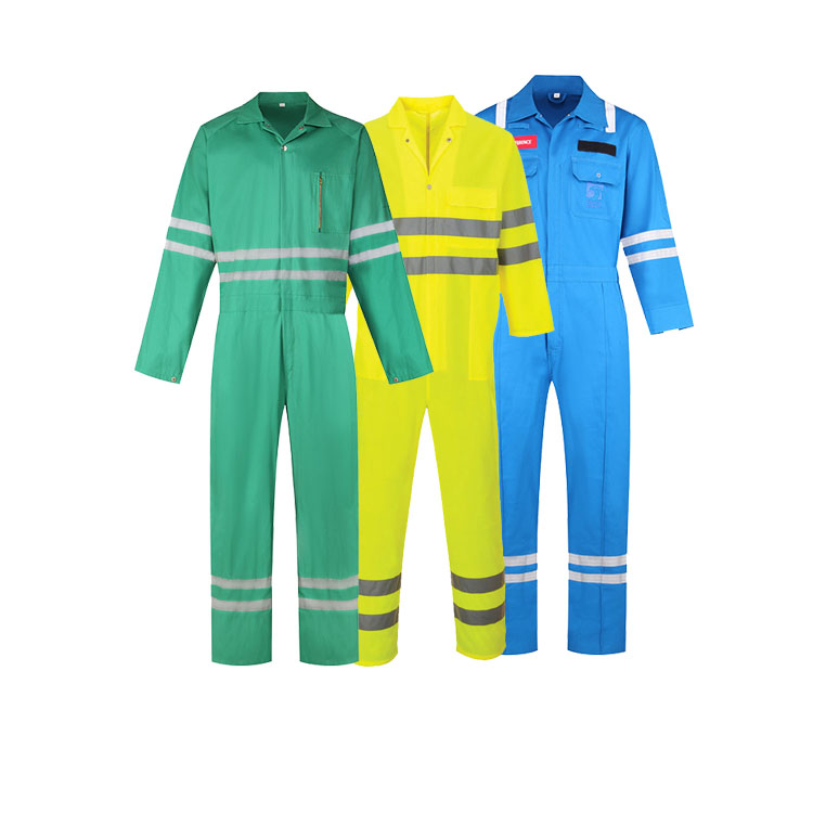 One-piece cotton protective suit