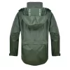 Army green split raincoat - Image 2