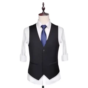 Vest worn outside suit vest