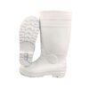 White tall tube 5S (anti-smash, anti-wear, anti-acid, anti-puncture and anti-slip) PVC safety shoes