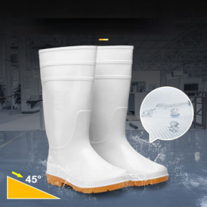 PVC high tube 5S (anti-smash, anti-acid, anti-puncture, anti-wear and waterproof) safety protective rain boots