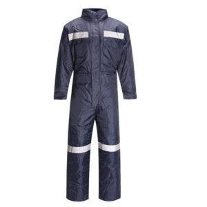 Custom workwear orange flame retardant safety hi vis coverall