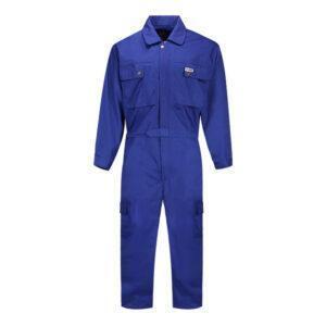 Custom workwear blue flame retardant safety coverall