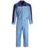 Custom workwear blue flame retardant safety coverall - Image 4