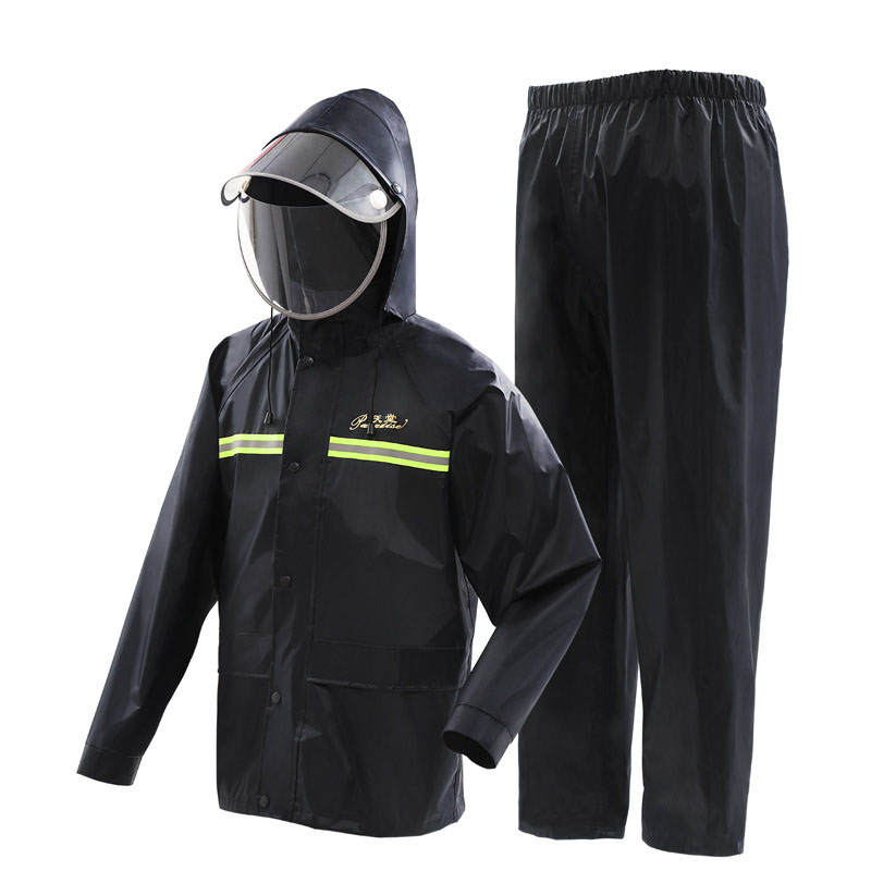 Custom polyester PVC work suit raincoat