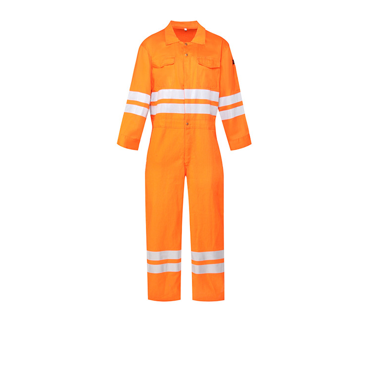 Cotton Breathable Fire Flame Retardant Safety Fr fire proof Coverall