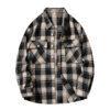 Flame Resistant Classic Plaid Shirts Workwear Shirts For Men - Image 2