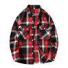 Professional Long-Sleeve Plaid Workwear Shirt