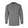 100% Cotton Work Polo Shirts Long Sleeve Fire Resistant