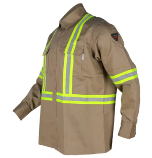 Flame Resistant Welder Fireproof Work Fire Proof FR Shirts - Image 2