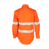 100% Cotton Men Workwear Mechanic Hi Viz Industrial Welder Work Shirt - Image 4