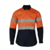 100% Cotton Men Workwear Mechanic Hi Viz Industrial Welder Work Shirt - Image 2