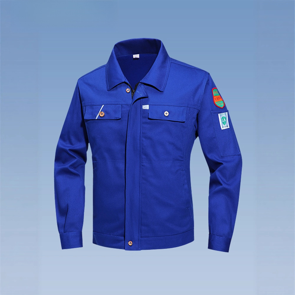 Labor protection work clothes FR solid shirt