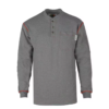 100% Cotton Fire Retardant Uniforms Henley Shirts FR Shirts Flame Resistant Shirt - Image 4
