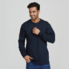 Workwear Long Sleeve Welding Work FR T-Shirt With Logo - Image 5