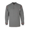 Fireproof Comfortable Work Flame Resistant Knit Clothing PPE Fire Retardant T shirt FRC Pullover Shirts - Image 4