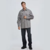 NFPA 2112 Pearl Snap Welding Flame Resistant Work Shirt - Image 2
