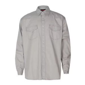 Men Industrial Breathable Flame Resistant Work Wear FR Welding Work Shirt