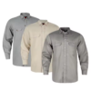Nylon Welding Button Down Work FR Workwear Fireproof Mechanic Fire Retardant Shirts - Image 7