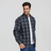 European And American Size Fashion Work Plaid Shirt - Image 6