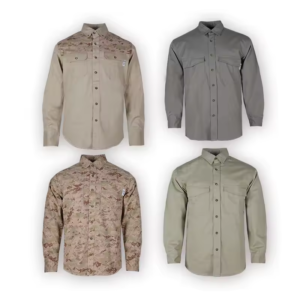 Certificated Fireproof Long sleeve shirt for welder FR shirt