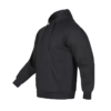 Fleece Heavyweight Hoodie Stretch Hooded Zip Front Sweatshirt - Image 3