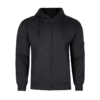Fleece Heavyweight Hoodie Stretch Hooded Zip Front Sweatshirt - Image 7