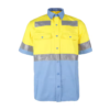 Long Sleeve Construction Reflective Safety Hi Vis Work Shirt - Image 2