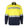 Long Sleeve Construction Reflective Safety Hi Vis Work Shirt - Image 4