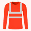 Men Worker Welding Safety Mechanic Work Hi vis shirt - Image 2