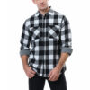 Flame Resistant Classic Plaid Shirts Workwear Shirts For Men