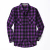Fashion European And American Size Work  Plaid shirt - Image 6