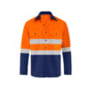 Workwear Reflective Safety Shirt Hi Vis Polo Shirt - Image 6