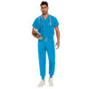 Customized Unisex Scrub Uniform with Recycled Fabric - Image 4