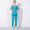 72% polyester 23% viscose 5% spandex short sleeved Surgical suits - Image 8