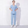 72% polyester 23% viscose 5% spandex short sleeved Surgical suits - Image 11