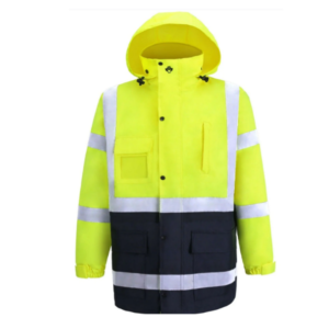 Hi vis Jacket Anti-Static Dust-Proof Hi Vis Safety Raincoat