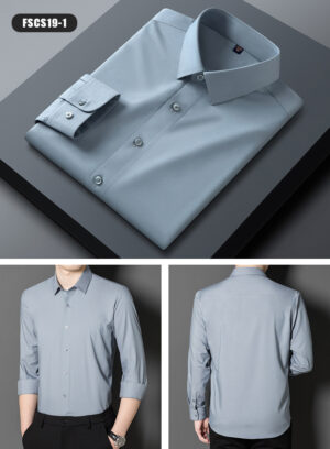 Workwear Work Shirts  mulberry Silk Series Summer Tencel Cool Drape - Image 6