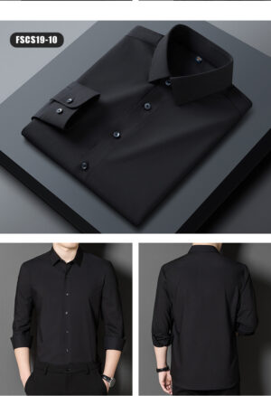 Workwear Work Shirts  mulberry Silk Series Summer Tencel Cool Drape - Image 12