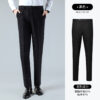 Workwear business trousers straight-leg high-grade wool  Stretch pants - Image 8