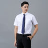 Uniform Work Shirts Mens long-sleeved white shirt men breathable sweat-absorbent shirt - Image 19