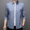 New Hot Sale Fashion Style Long Sleeves T-shirt Outdoor Casual 100% Cotton Long Sleeve Shirt - Image 3