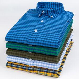 Embroidery custom logo trending summer half long sleeve printed dress shirts for men