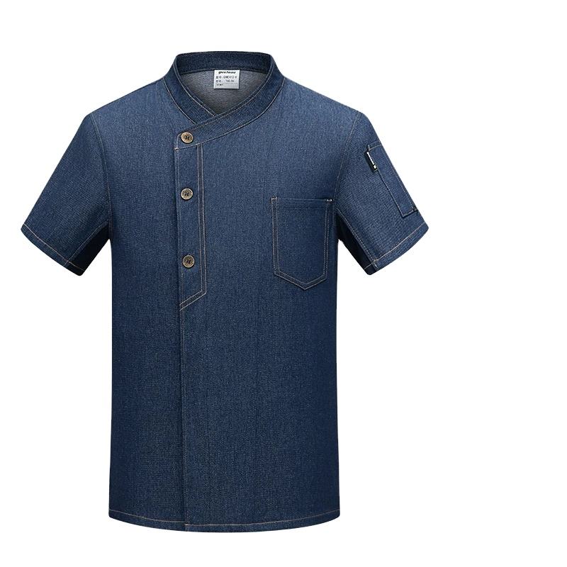 Men Women Embroidered Shop Bakery Waiter Attire Chef clothes