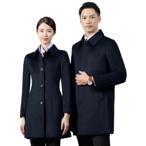 Women Thick Cashmere Wool Outwear Casual Work Professional Wear Single Office Uniform