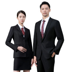 Personalized White Collar Professional Wear Tailor-Made Black Office Uniform