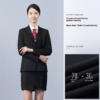 Personalized White Collar Professional Wear Tailor-Made Black Office Uniform - Image 5