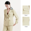 Women's Classy Goddess Style Jacket Small Suit Outwear Petite Office Uniform - Image 2