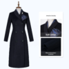 Women's Elegant Government Bank Long Outwear Stewardess Office Uniform - Image 3