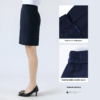 Professional A-Line Dress Skirt Short Work Western Suit Hip Skirt Office Uniform - Image 4